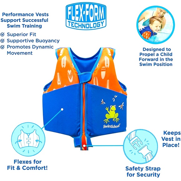 Swim Trainer 2 - Safety Vest - Unused/New - No tags - Picture 4 of 14